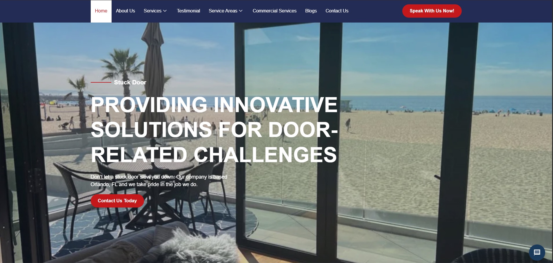 Stuck Door website homepage